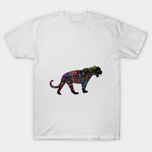 colorful leopard T-Shirt